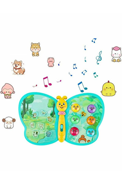 Genel Markalar Pilli Müzikli Kelebek Piyano 855-181D