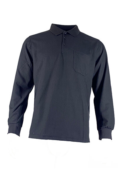 DYNAMO Polo Collar Pique Woven Sweatshirt