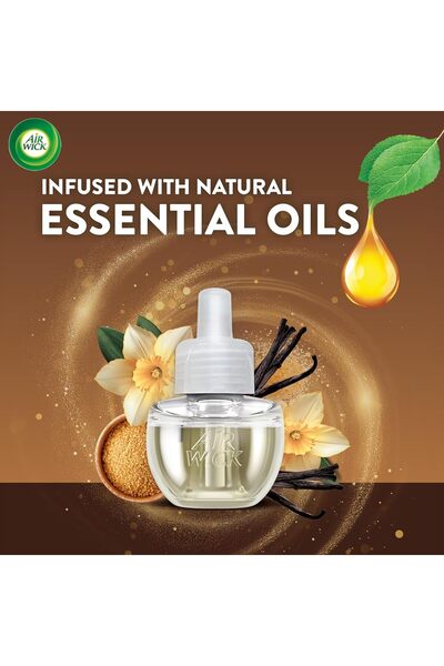 Air Wick Plug-in Scented Oil Refill, 5 ct, Brown Sugar & Vanilla