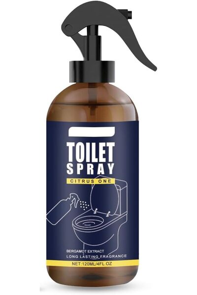 AZONEE Toilet Spray, Pre-Poop Odor Eliminator, Citrus Scent, 4.2 Fl Oz
