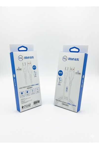 meax MX Yüksek Hızlı Lightning Kablo (Model: MC-12) iphone şarj kablosu