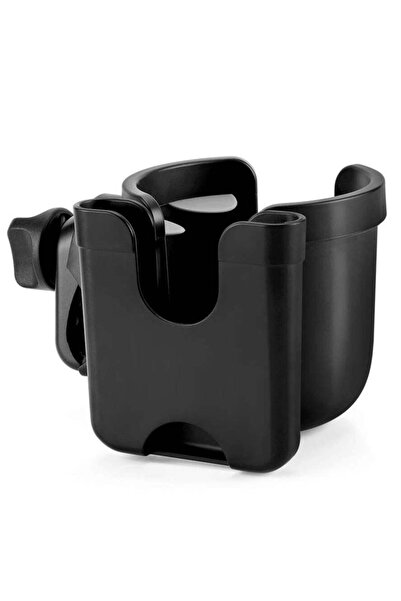Generic Stroller Cup & Phone Holder – Universal 2-in-1 for Strollers, Bikes, Wheelchairs