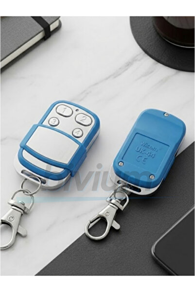 Lanitra Akıllı Kodlanabilir Otopark Bariyer Garaj Kepenk Kumandası 433mhz Mavi