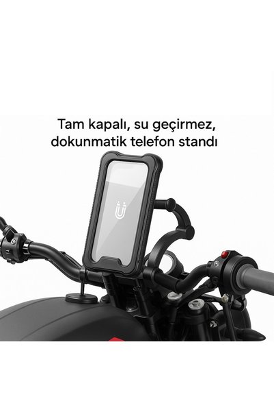 Generic Brand Handlebar Phone Holder Motorcycle and Bicycle Mount Holder 360 ...