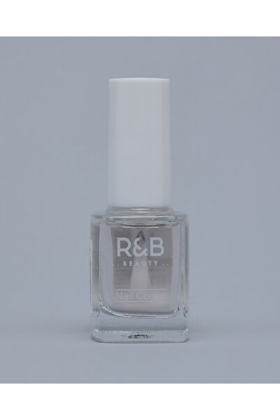 R&B Clear Women's Nail Polish Top Coat, 10Ml