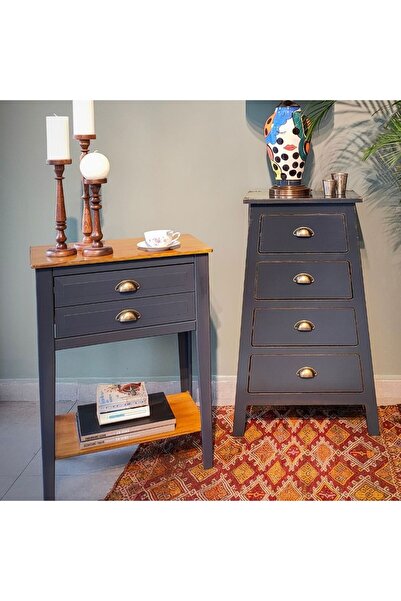 Orta Sofa Royal iki çekmeceli dresuar