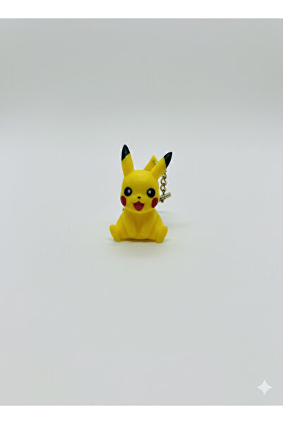 3D Pikachu Anahtarlık
