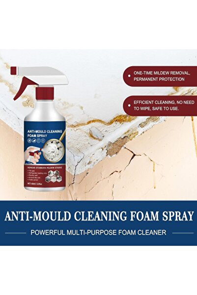 AZONEE 2 PCS Mold Remover Foam Spray - Multi-Purpose Gel Cleaner for Kitchen & Bathroom
