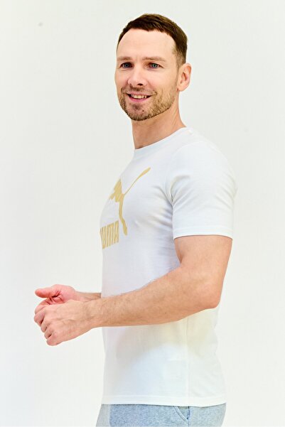 Puma Men Sportswear Fit Short Sleeves Outdoor T-Shirt, White