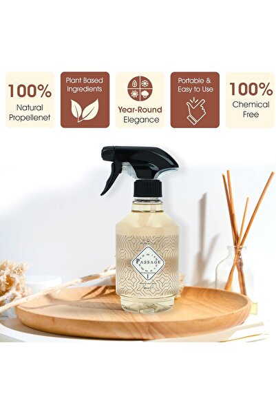 Passage Air Freshener I - 400 ML Oud, Amber & Vetiver