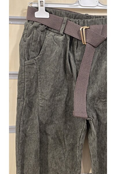 Park Moda Belted Velvet Trousers