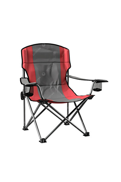 Generic 3D illustration of camping folding chair