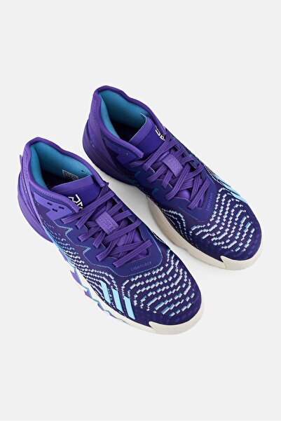 adidas Men D,O,N Issue 4 Lace Up Basketball Shoes, Purple