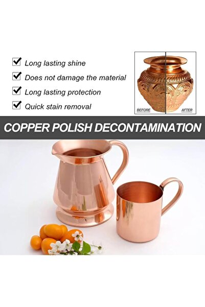 KASTWAVE Instant Polishing & Cleaning Spray for Copper and Brass, 8 oz