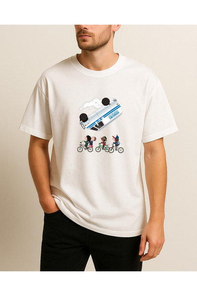 Ebiidesign Stranger Things Printed t Shirt