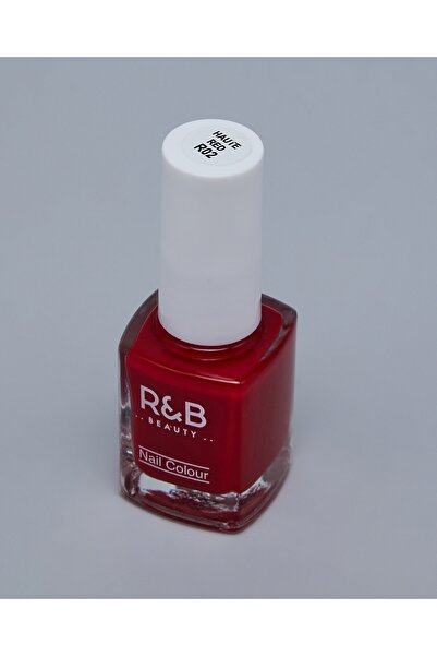 R&B Red Women's Red Rb-208 Nail Polish, 10Ml