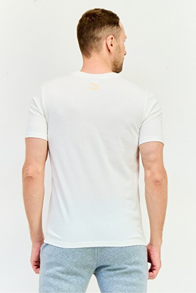 Puma Men Sportswear Fit Short Sleeves Outdoor T-Shirt, White