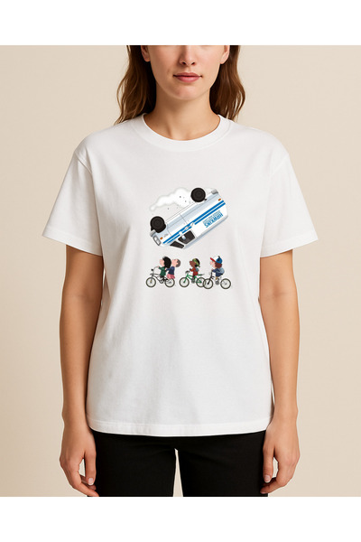 Ebiidesign Stranger Things Printed t Shirt