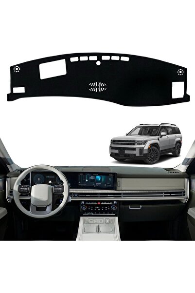 Generic غطاء لوحة القيادة غير القابل للانزلاق من INUBOXES لسيارة Hyundai Sant...