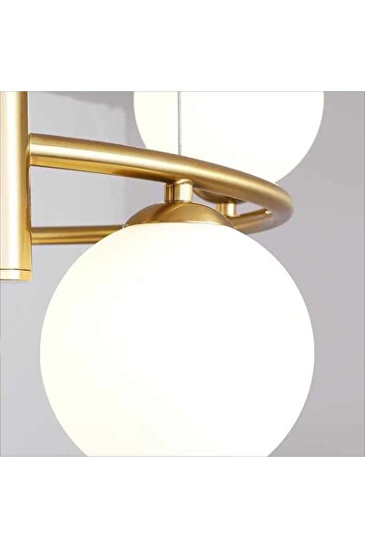 OEM Eclipse Chandelier, 6 Light Sources, Gold, 6xG9