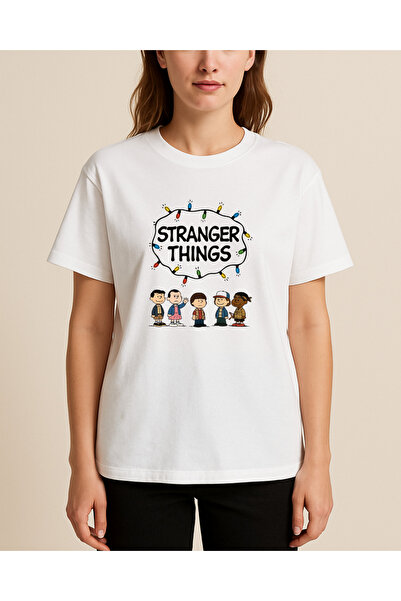Ebiidesign Stranger Things Printed t Shirt