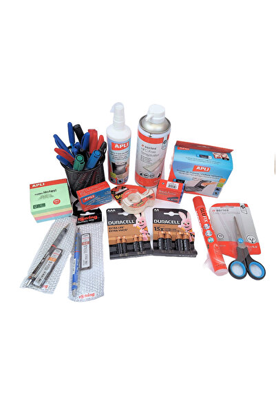 Aplı Complete Office & Stationery Set – Organization, Cleaning & Premium Acce...