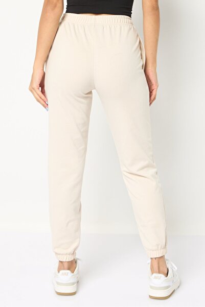 Core Elements Women Regular Fit Solid Jogger Pants, Beige