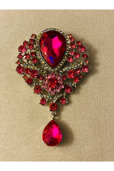 Neel butik Büyük Madalyon Broş