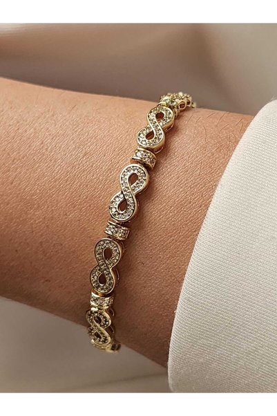 ZÜLİSCH Steel Bracelet with Zircon Stone Gold Xuping Quality Stainless