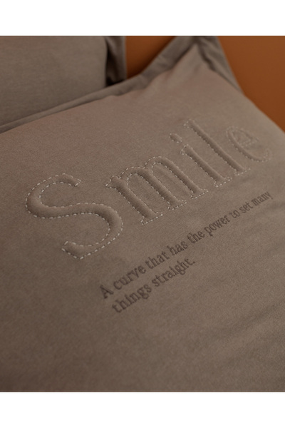 Madame Coco Bobigny Single Cotton Supersoft Comforter Set - Light Gray