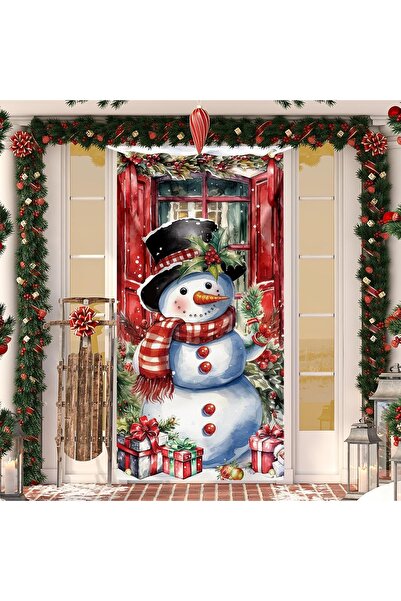 PROMISEBACKDROP2 190X75Cm Elastic Door Decoration, Fabric Door Dressing, Chri...