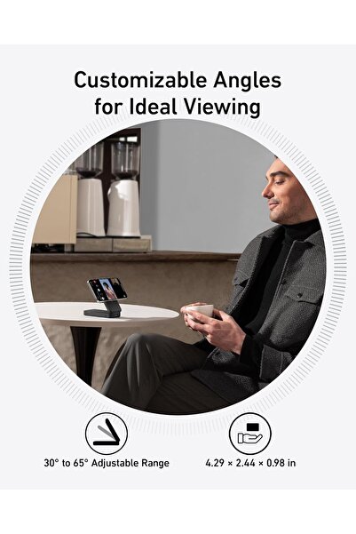 Generic Anker Power Bank, Qi2 Certified 15W MagSafe-Compatible Portable Charger, 6600mAh