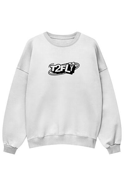 Holgim T2Fly Printed Unisex Oversized Sweatshirt