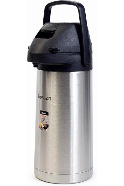 Nessan Insulated Coffee & Tea Dispenser - Thermal Jug 1.9L (SS09HI)