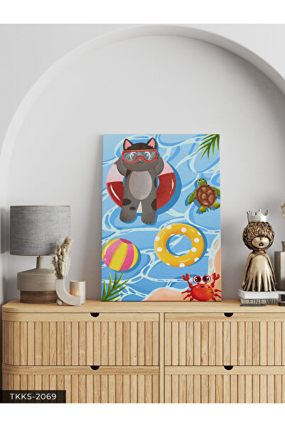 Evinemoda Jednodijelna dečja slika na platnu - Slika na platnu za decu