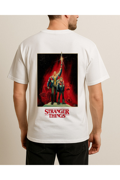 Ebiidesign Stranger Things Printed t Shirt