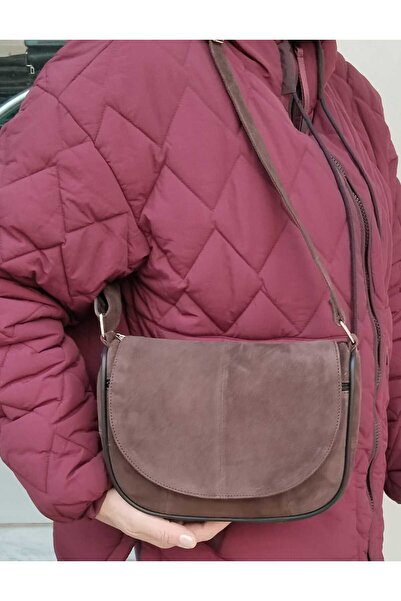 atter Genuine Leather Suede Women's Bag (23cm X 19cm)