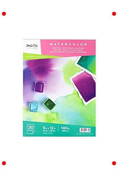 markentegra Watercolor Notebook - A4 Size, 300 Gsm, 30 Sheets