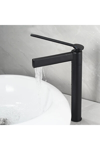 OEM Baterie lavoar Ava, înaltă, negru mat, cod 87992H-B