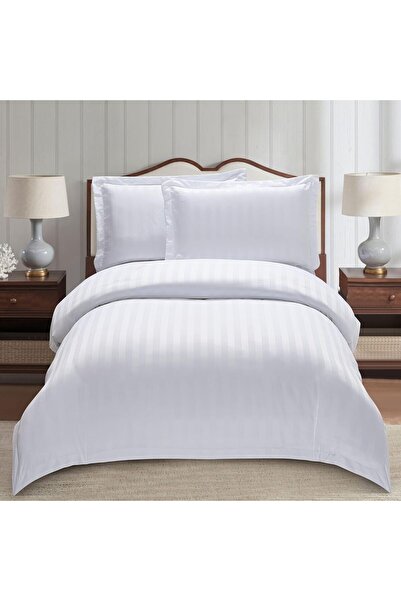 D DONETELLA FEEL THE LUXURY Donetella 5-Piece Single Striped Comforter Set (140x200 cm) – 350 GSM Microfiber