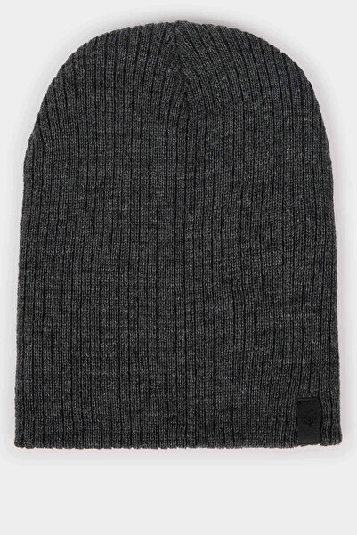 DeFacto R6055Azar211 Anthracite Men's Cotton Beret