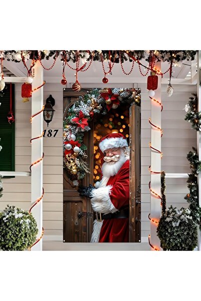PROMISEBACKDROP2 190X75Cm Elastic Door Decoration, Fabric Door Dressing, Chri...