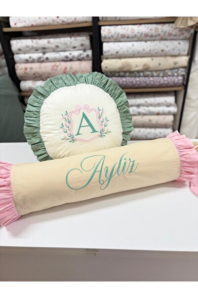 GAYE EV TEKSTİLİ Embroidered Ornamental Pillow