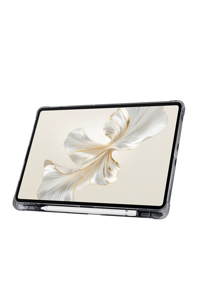 Nezih Case Honor Pad 9 2024 12.1 Inch Compatible Trifolding Soft Silicone Case with Pen Compartment Back