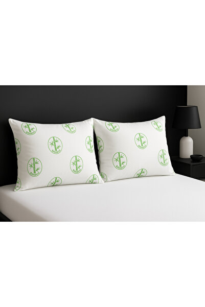 NetworkAvm Bambu Boncuk Elyaf Dolgulu Yastık 800 Gram 50x70 (2 Adet)