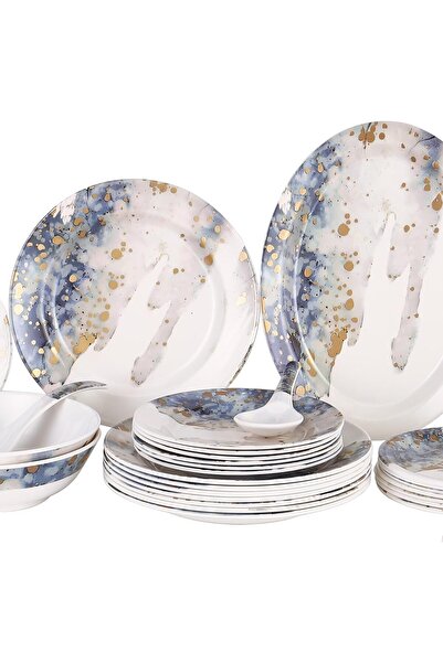 ROYALFORD melamine ware dinner set, 45 pieces, color may vary, rf6718