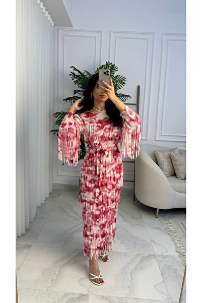 SELSAL Long dress with tassels