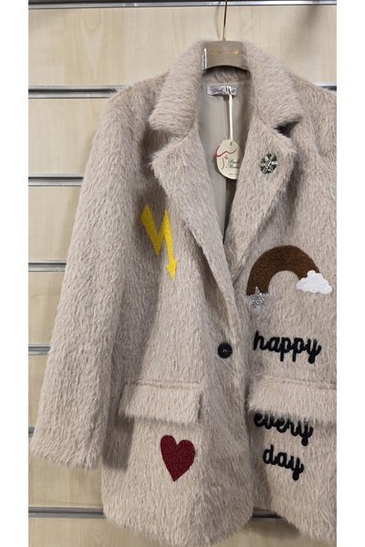 Park Moda Italian Design Felt Jacket