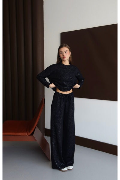 BY SE'MAS WEAR Sim Detaylı Modal İkili Comfort Alt Üst Takım