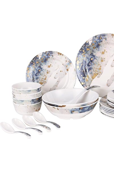 ROYALFORD melamine ware dinner set, 45 pieces, color may vary, rf6718